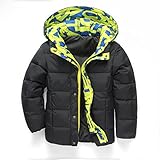 AiGo 子供服 キッズ ジャケット ダウン 防寒 アウター コート 中綿 パーカー 冬着 綿服 キッズ 女の子 男の子 保温 ダウン カジュアル (120cm, Type1) [並行輸入品]