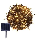 RPGT ソーラーLEDイルミネーションライト53m 500LED ソーラーライトストリング USB充電 防水 8ライトモード ソーラー充電式　クリスマスガーデン装飾ライトストリング　屋外、クリスマス