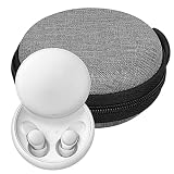Geekria ケース Shield ヘッドホンケース 互換性 ハードケース 旅行用 ハードシェルケース サウンドコア Soundcores Sleep A10/A20 Wireless Bluetooth Earbuds に対応 収納ポーチ付き (Grey)