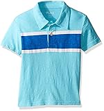 The Children's Place Big Boys' Polo Shirt with Stripe Gulfstream XL (14) [並行輸入品]