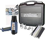 Steinel HL 2010 E Heat Gun - Plastic Welding Kit, 1500 W power tool, ergonomically designed Heat Gun