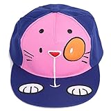 ベビーゴー　ベビー　キャップ　猫ちゃん　かわいい　ハット　子供帽子 夏　太陽帽子 キャップ 子供のおしゃれ ブルー