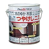 アトムハウスペイント 水性つや消しニス 1.6L つや消しクリヤー