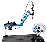 DC-HOUSE M3 - M12ユニバーサルフレキシブルアーム空気圧エアータッピングマシン360°角度400RPM