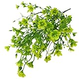 SONONIA 全3色　人工葉　造花　観葉植物　ブーケ　インテイア　オフィス　イベント　装飾 - イエロー＆グリーン