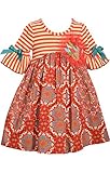 Bonnie Jean DRESS ベビー・ガールズ カラー: レッド