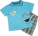 Sesame Street SHIRT ベビー・ボーイズ 12M ブルー