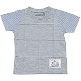2017年 夏物 un-deco アンデコ 天竺 デザインタック 半袖Ｔシャツ 胴グレー◇90cm