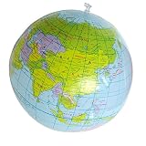 40 cm Inflatable World Globe Teach教育地理玩具マップバルーンビーチボール