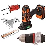 ブラックアンドデッカー(BLACK+DECKER) 18Vガーデンマルチツール ドリルヘッド付き GEVO183N-JPA