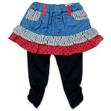 《秋冬春対応》 CHILD CHAMP(チャイルド チャンプ) デニムティアードスカッツ 80cm/NB NO.C-271044