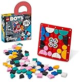 LEGO DOTS ディズニー ミッキーとミニーマウス ステッチオンパッチ 41963 DIYおもちゃバッジ作成キット 服、バックパックなどを飾るクラフトキット 対象年齢8歳以上