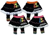 ■冬物【I lovePaPa&Mama】アイラブパパ&ママアイラブママグラデーションレース付スカッツ95cm ママピンク