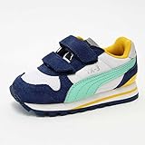 『PUMA プーマ』357313 TX-3 V キッズ カラー：white-holiday (13cm)