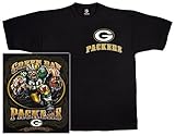 Green Bay PackersブラックRunningバックTシャツ M