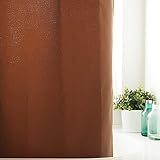 オーダー シャワーカーテン 防炎 ランス ブラウン 幅190×丈180cm