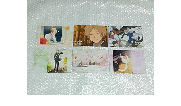 夏目友人帳 アニメイト 夏目貴志 バースデーフェア 特典 バースデーカード 全6種セットニャンコ先生 ポストカード アニメ 萌えグッズ 通販 Amazon