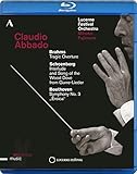 クラウディオ・アバド・ラスト・ルツェルン (Brahms | Schoenberg | Beethoven / Claudio Abbado | Lucerne Festival Orchestra | Mihoko Fujimura) [Blu-ray] [輸入盤・日本語字幕・解説書付]