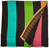 Carré de mousseline de bambou bio multi usage Cuski - Sweet DreameezZ - Rainbow night
