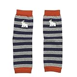 ampersand ボーダーベビーレッグ ネイビーブルー(NB) BABY(70-90cm)