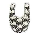 (オーシャンアンドグラウンド) ocean＆ground スタイ よだれかけ 1510722 BATコウモリ ベビー 新生児 赤ちゃん フリーサイズ バンダナ お食事用エプロン コットン 女の子 男の