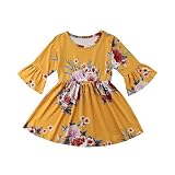 YOUNGER TREE DRESS ベビー・ガールズ US サイズ: 2-3 Years カラー: イエロー