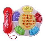 Lovoski プラスチック製　5色選ぶ　子ども　幼児　おもちゃ　音楽電話　教育　開発　音楽　サウンド　知育玩具 - #3