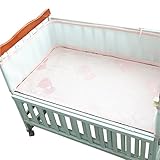 PreciousBaby ベッドガード　ベッドレール　ベビーベッドフェンス 4シーズン使用可能 通気性 掛け布団のずれ防止 ポータブル オシャレ 丈夫 四方タイプ ベッドバンパー　10色選択可能　取り