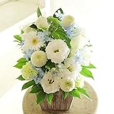 [KY30-1]供花　デザイナーズメモリアルアレンジメント　1万円コース＜　自宅のお供え花　仏壇花　枕花に　＞