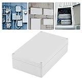 配線ジャンクションボックス、20 * 12 * 5.5cm/7.87 * 4.72 * 2.16in防水IP65 ABSプロジェクトエンクロージャケース、屋内屋外電気消火設備電子機器用