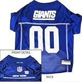 新しいYork Giants犬ジャージー& # x2605 ;すべてのサイズと# x2605 ; Licensed NFL S