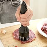 Rowwet（TM）調理用品はステーキ肉ハンマーキッチンツール牛肉の新プロフェッショナル肉テンダライザー針ステンレス鋼のキッチンツールで
