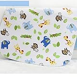 エルフ ベビー (Fairy Baby) ベビー携帯用 防水オムツ替えシート 竹繊維 (カラー:グリーン猿,サイズ:S)