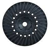 Dynabrade 51151 7-Inch Diameter Medium Density 5/8-Inch-11 Thread Disc Sander Backing Pad, Black [並行