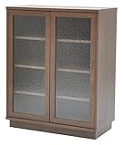 エイ・アイ・エス(AIS) キャビネット Forte2 幅80cm ダークブラウン FOR-802GD