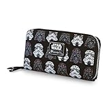 ディズニー 財布 Star Wars Stormtrooper & Darth Vader Sugar Skull Wallet [並行輸入品]