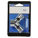 Camco RV 20113 Fresh WaterメタルYシャットオフバルブ