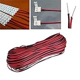 ILS - 50m 2 Pin Extension Wire Connector Cable Cord For LED Strip Light