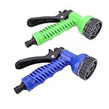 キコード ハンドスプレー ホースノズル じょうろノズル 高圧 ピストルグリップ フロントトリガー 洗車のための