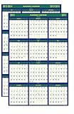 House of Doolittle 24 X 37 Inches Four Seasons Reversible 18 Month Write-On/Wipe-Off Wall Planner 18
