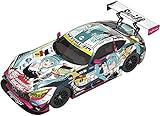 初音ミク GTプロジェクト 1/43 グッドスマイル初音ミク AMG 2018最終戦ver. 1/43スケール レジン製 塗装済み完成品ミニカー