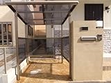 ポリカ サイクルポート◆間口1604X奥行1804◆収納力と機能性を追求した自転車置場!