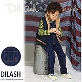 (ディラッシュ) DILASHデニム＆コーデュロイオーバーオール/秋 ベビー キッズ 男の子 110 デニム