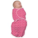 Baby Studio Swaddle Wrap (Small, Bunny Pink) by Baby Studio