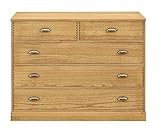 アンティーク風 国産 総桐ロッキングチェスト ４段