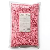 Silky Wax ブラジリアンワックス 1kg 鼻毛 脱毛 ブラジリアン 男性 女性 鼻毛ワックス 鼻毛脱毛 フェイスワックス ローズピンク