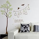 Family Tree Photo Frames Wall Stickers DIY Blank Album Removable Wall Decals Home Decor PVC Art Mura