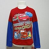 Disney（ディズニー）カーズ2・重ね着風長袖カットソー（レッド×ブルー） [Baby Product] [Baby Product]