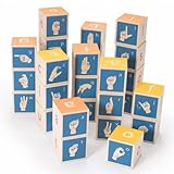 [アンクルグース]Uncle Goose American Sign Language Blocks Made in USA SGN28 [並行輸入品]