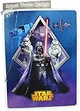 Disney Star Wars Oversize Throw, Featuring Darth Vader with two Stormtroopers [並行輸入品]